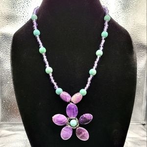 Beautiful handmade necklace.